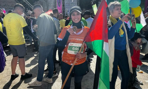 The Palestine marathon itself is an amazing experience!